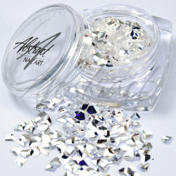 Diamond Shapes SILVER, Abstract