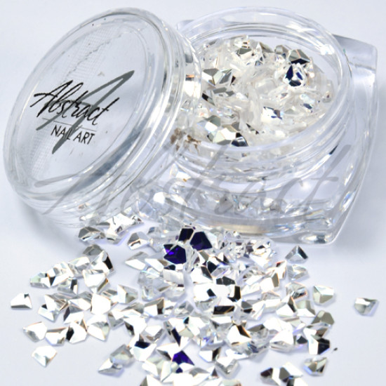 Diamond Shapes SILVER, Abstract
