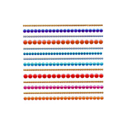 Twinkle Dots Vivid Stickers