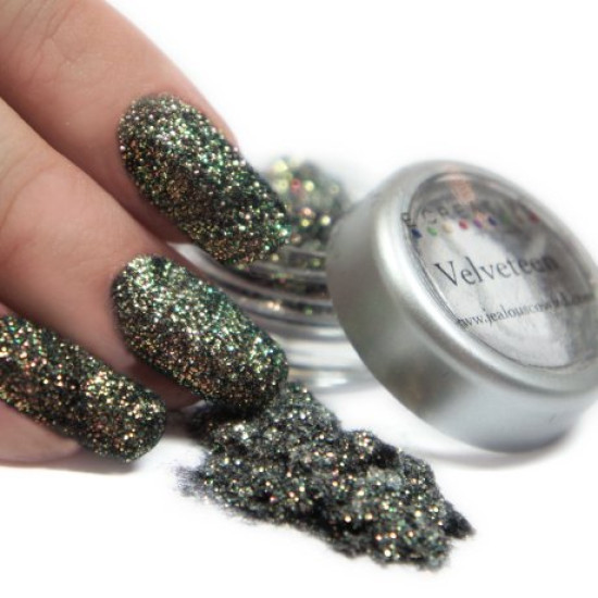 Glitter Velveteen Auld Lang Syne (Black)