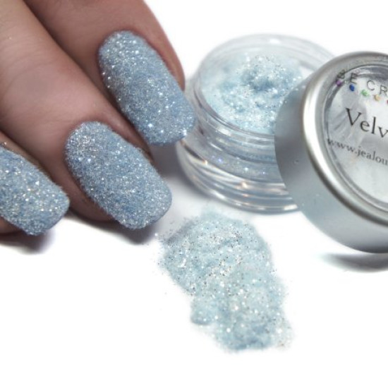 Glitter Velveteen Jack Frost  (Green)