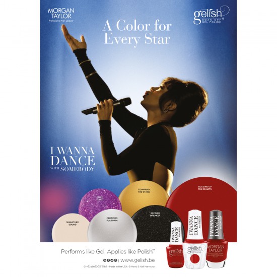 Poster A3 I Wanna Dance With Somebody Gelish