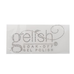 Strijk-op logo Gelish Strass steentjes