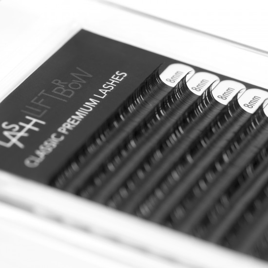 Classic Premium Lashes D+ 0.18 x 8mm