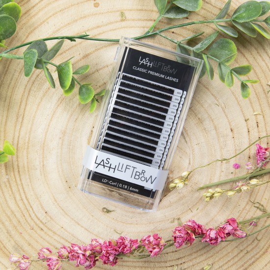 Classic Premium Lashes LD+ 0.18 x 6mm