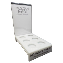 Plexi Morgan Taylor 6pcs Display LEEG