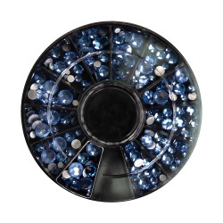 LIGHT SAPPHIRE MIX Carrousel Premium Rhinestones