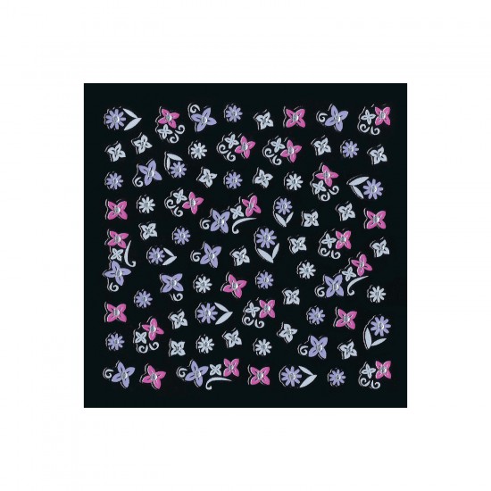 Shiny Stickers, Pink Violet 71116