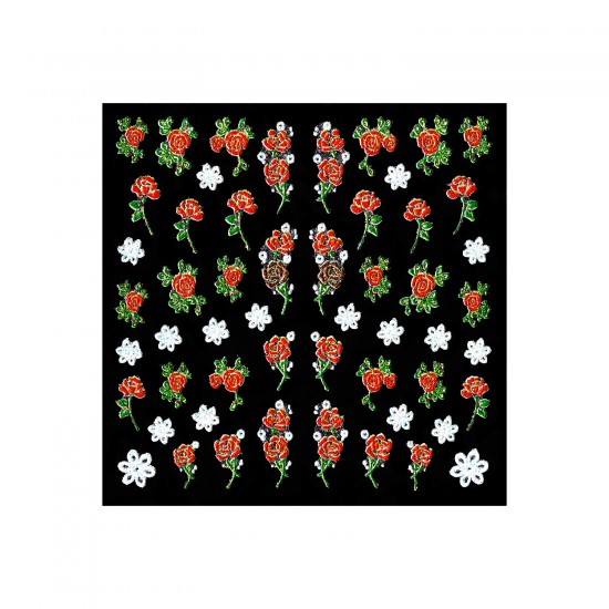 Romantic Season 3D Nail Art Stickers 71744