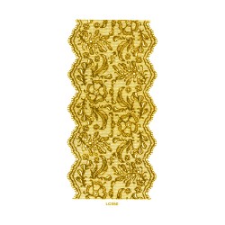 LC050G Lace Gold Sticker