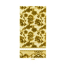 LC056G Lace Gold Sticker