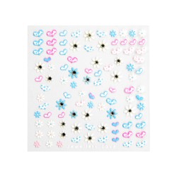 Jewelry Love Nail Art Stickers 71190