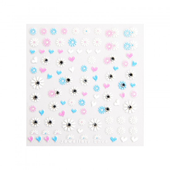 Jewelry Love Nail Art Stickers 71191