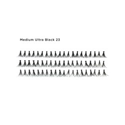 Flare Lashes 23 Medium Ultra Black