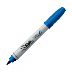 Sharpie Pen Brush Tip BLUE