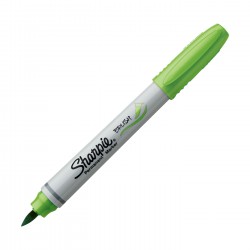 Sharpie Pen Brush Tip LIME