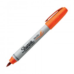 Sharpie Pen Brush Tip ORANGE