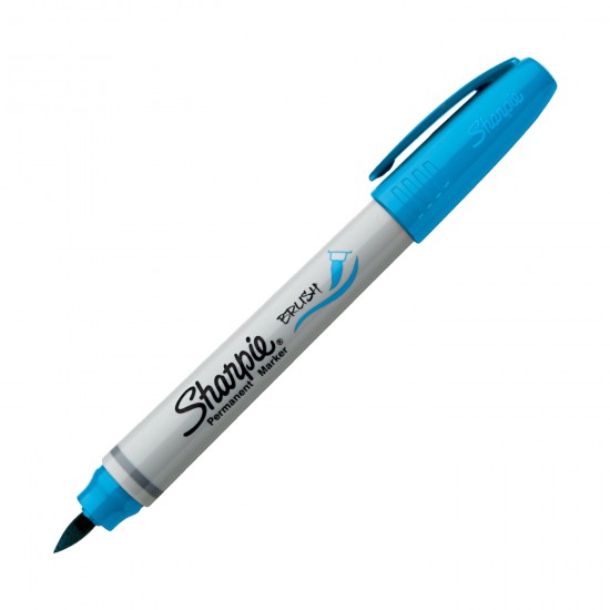 Sharpie Pen Brush Tip TURQUOISE