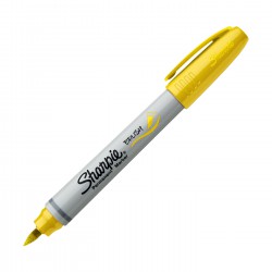 Sharpie Pen Brush Tip YELLOW