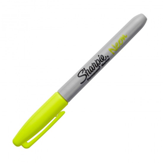 Sharpie Pen Fine Point NEON YELLOW