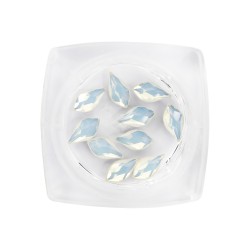 Flame Crystal White Opal (10pcs)
